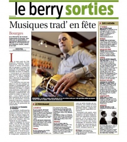 Gregory Jolivet, invité au conservatoire de Bourges